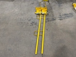 lot 62 image: Roof Bracket Guard Rail System (2 Sets)