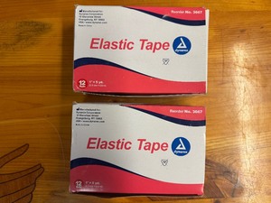 lot 88 image: Two Boxes Dynarex Elastic Tape 3667 24 Rolls 1 x 5 yards