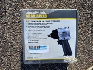 lot 141 image: Rock River 12 Compact Impact Wrench (new in box)