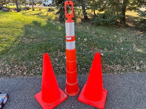 lot 148 image: Three Safety Cones