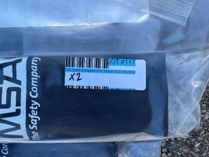 lot 117 image: Two Body Guard Safety Gear 6 Black Safety Strap Loop Web Harness Kits