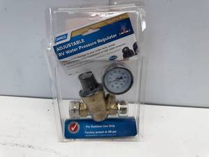 lot 43 image: CAMCO RV WATER PRESSURE REGULATOR