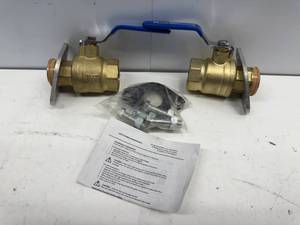lot 73 image: GRUNDFOS ISOLATION VALVE KIT