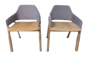 lot 6 image: 2  Blu Dot Clutch Dining Chairs