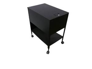 lot 60 image: Rolling File Cabinet with Shelf