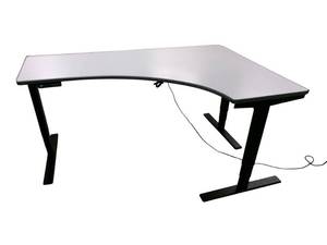 lot 84 image: Power Sit Stand Adjustable Desk Left Return