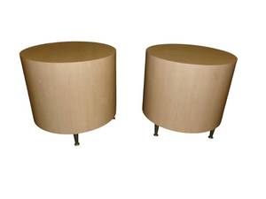 lot 99 image: 2 Round Accent Tables