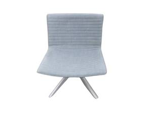 lot 126 image: Kimball Gray Swivel Chair