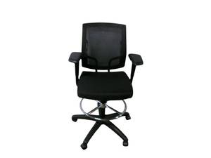lot 130 image: SitOnIt Drafting Stool with Mesh Back