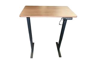 lot 153 image: New Power Sit Stand Adjustable Height Desk with Memory Settings