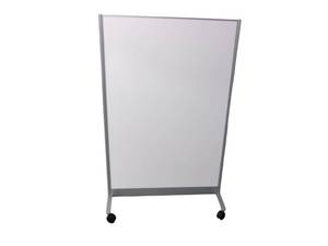 lot 171 image: New in the Box Steelcase Magnetic Double-Sided Whiteboard on Wheels