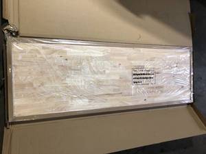 lot 2 image: Kitchen Butcher Block    Customer Returns See Pictures