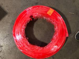 lot 12 image: SharkBite 34 in. x 100 ft. Coil Red PEX-A Pipe Customer Returns See Pictures