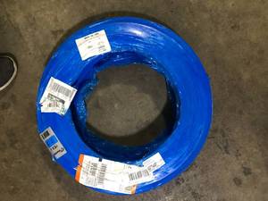 lot 57 image: SharkBite 34 in. x 100 ft. Coil Red PEX-A Pipe Customer Returns See Pictures