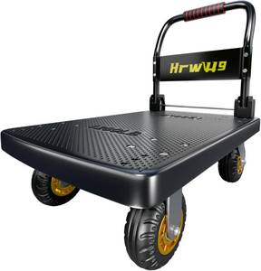 lot 4 image: Hrwug Platform TruckFoldable Push Cart Dolly