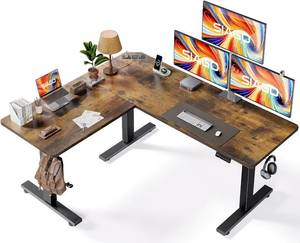 lot 28 image: Siago L-Shaped Standing Desk