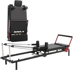 lot 38 image: Windfoot Home Gym Pilates Reformer Machine