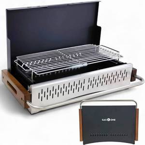 lot 60 image: Gas One XL Portable Charcoal Grill