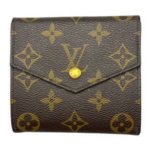 lot 49B image: Louis Vuitton Monogram Canvas French Envelope Wallet Pre-Owned Retail $795