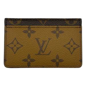 lot 15A image: Louis Vuitton Giant Monogram Reverse Card Holder Pre-Owned Retail $600