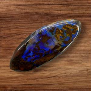 lot 15G image: Stunning 23.59 Carat Natural Australian Boulder Opal in Matrix (Freeform Cut)