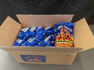 lot 489 image: TN 2 - Andy Capps Hot Fries 12-Pack Bulk Lot, 3 oz Bags, Best by June 2025