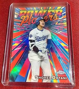 lot 1 image: Topps Chrome Shohei Ohtani Power Players Insert