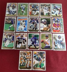lot 73 image: 1993 Topps Vikings Set - Gold