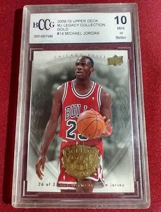 lot 75 image: 2009-10 Upper Deck Michael Jordan - BCCG 10