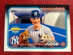 lot 84 image: 2024 Topps Aaron Judge Paw Patrol SP Insert Card