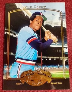 lot 107 image: Upper Deck Rod Carew Card - #d50