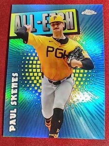 lot 111 image: Topps Chrome All Etch Paul Skenes Insert Card