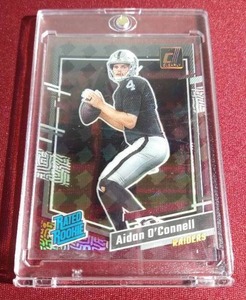 lot 137 image: 2023 Clearly Donruss Aidan OConnell Acetate Rookie Card