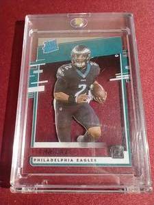 lot 147 image: 2020 Donruss Jalen Hurts Acetate Rookie Card