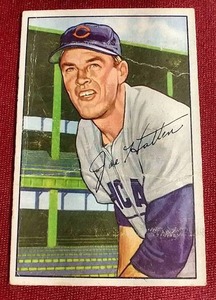 lot 149 image: 1952 Bowman Joe Hatten Card