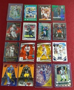 lot 179 image: (16) Football Rookie Cards - Includes Prizms & Parallels