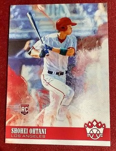 lot 222 image: 2018 Diamond Kings Shohei Ohtani Rookie Card