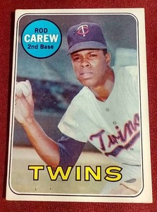 lot 228 image: 1969 Topps Rod Carew