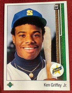Iconic 1989 Upper Deck Ken Griffey Jr Rookie Card