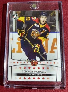 lot 246 image: 2015 Leaf Connor McDavid Rookie Card