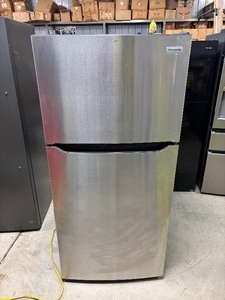 lot 5 image: 30 in. 18.3 cu. ft. Garage Ready Top Freezer Refrigerator in Stainless Steel  Model # fftr1835vsc  MSRP $849