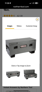 lot 22 image: $289.99 Retail -Ironton Jobsite Box, 36in. x 16in. New