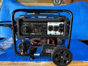 Powerhorse Portable Generator with Electric Start, 7000 Watts - Assembled-  Brand New unit- Dual Fuel