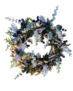 lot 22 image: Winter Woodland Wreath