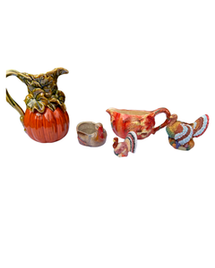 lot 27 image: Fall & Thanksgiving Ceramic Dcor Lot