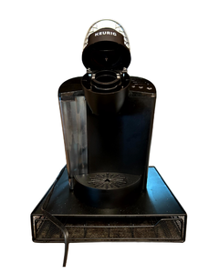 lot 50 image: Keurig K-Classic Single-Serve Coffee Maker with Pod Drawer Storage Base