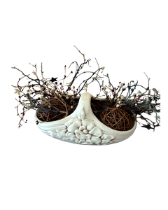 lot 69 image: Decorative Fireplace Dcor Set