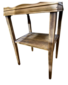 lot 85 image: Vintage Wooden End Table