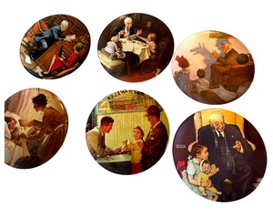 lot 99 image: Norman Rockwell Collector Plates  Knowles Heritage Collection
