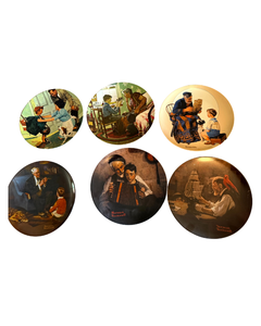 lot 100 image: Norman Rockwell Collector Plates  Knowles Heritage Collection